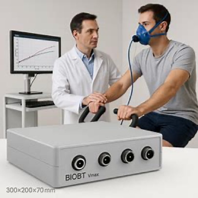 SpiroBT Vmax CPET in use